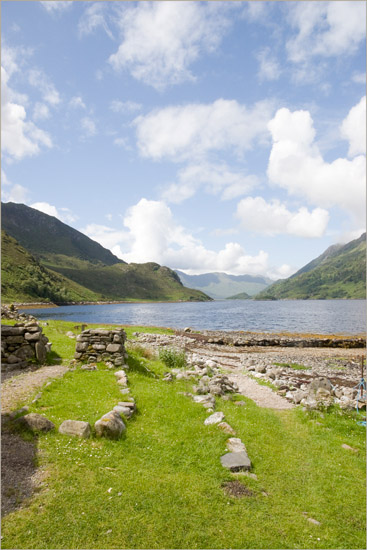 View West over inner Loch Hourn, from Skiary