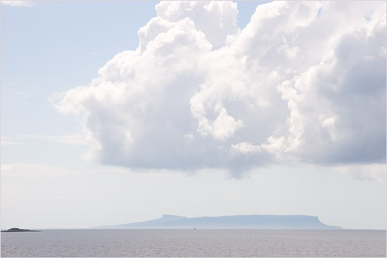 Eigg from Slisneach