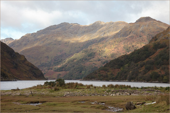 Druim Fada, Carn nan Caorach and others in autumn dress