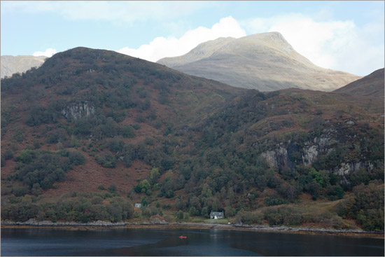 I sing of the arms of a man, canoeing by Torr a' Choit (as we latinists would say)