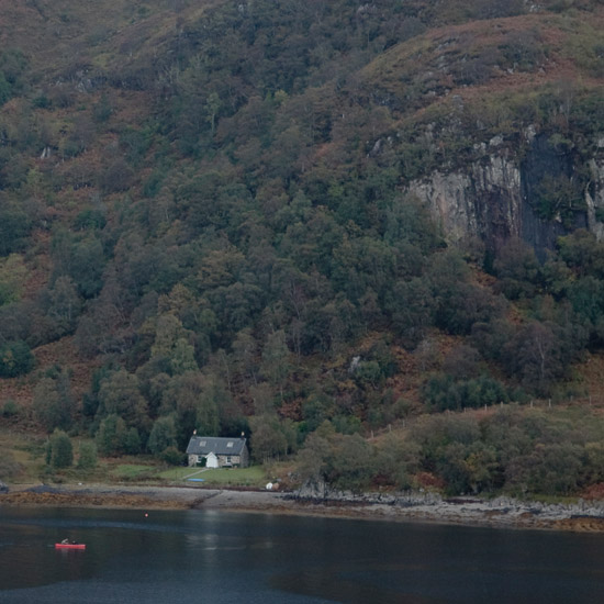 I sing of the arms of a man, canoeing by Torr a' Choit (as we latinists would say)