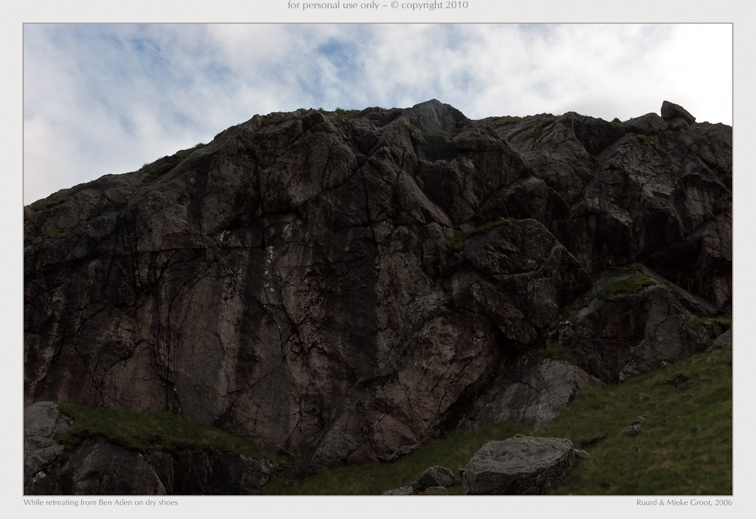 While retreating from Ben Aden on dry shoes