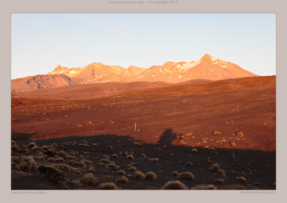 Exploring Mars in springtime